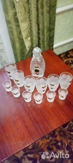 Стаканы рюмки графин Зайдите в профиль