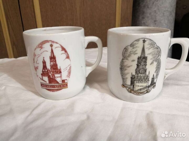 Кружка агитационная СССР 50х годов