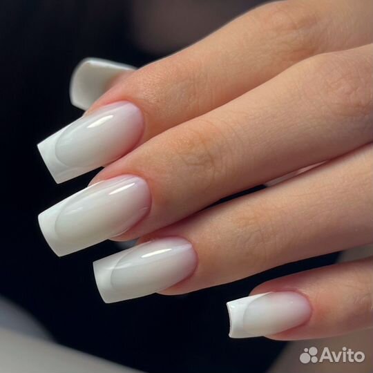 Комби маникюр,наращивание ногтей и педикюр