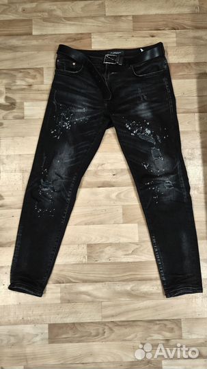 Кастомные джинсы Amiri Type Slim Fit