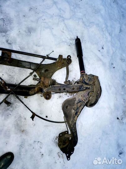 Подвеска задняя всборе Juke F15 Turbo 1.6AT 4WD