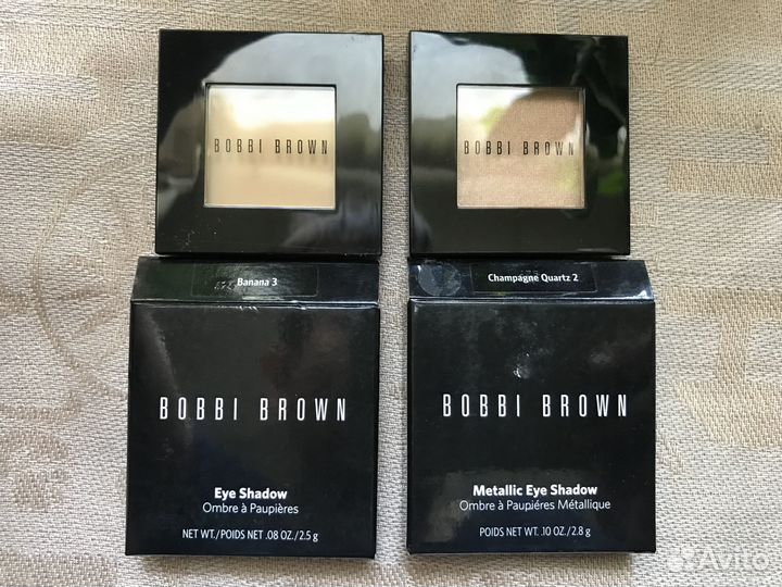 Тени Bobbi Brown Banana, Champagne Quartz