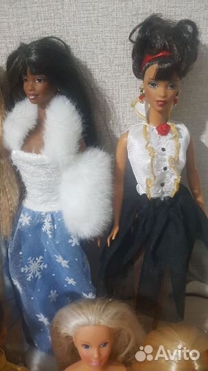 Барби, Кены, малышки разные