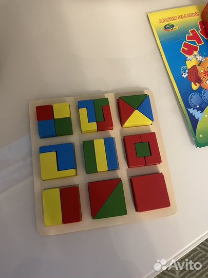 Развивающие игрушки, головоломка