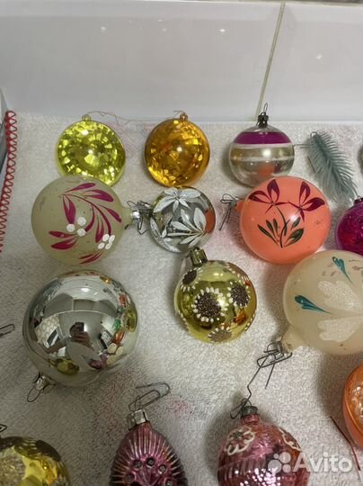 Елочные игрушки СССР