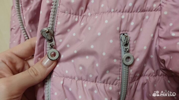 Куртка для девочки 86-92