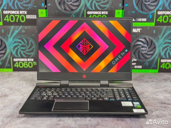 Игровой ноутбук HP: GTX1060 + i7 + SSD