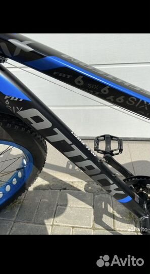 Велосипед fatbike Attack