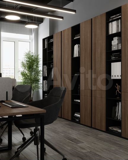 Офис с дизайнерским ремонтом, 30 м²