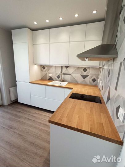 Проф.Сборка–установка кухни под ключ. Еврозапил