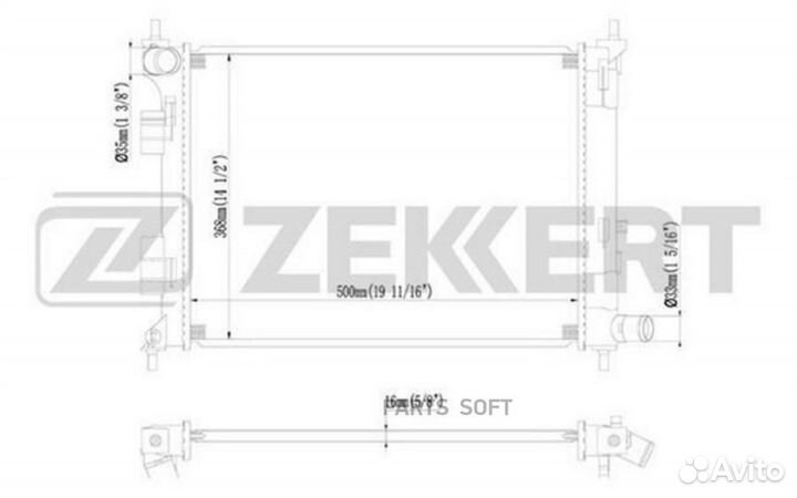 Радиатор охлаждения Хендай Велостер 11