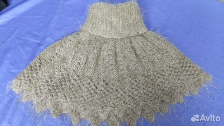 Воротник, манишка женская пуховая