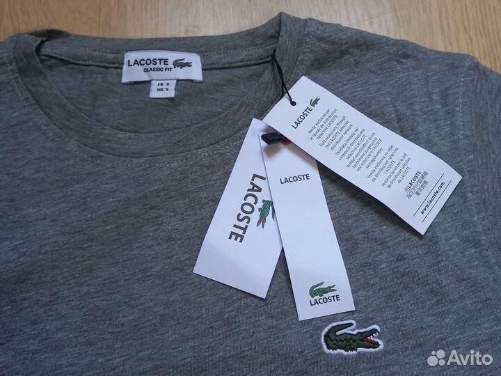 Футболка мужская новая Lacoste