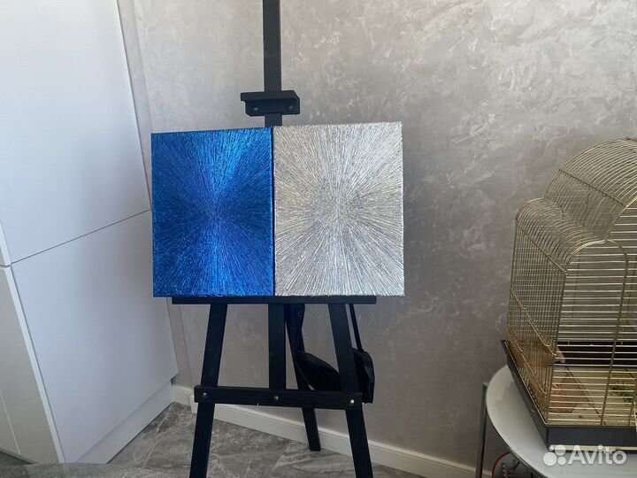 Картины Лучи комплект холст ручная работа