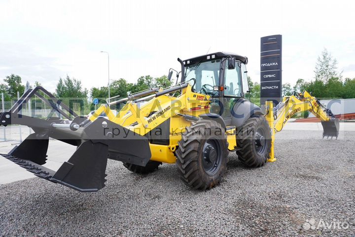 Экскаватор-погрузчик New Holland B115B, 2023