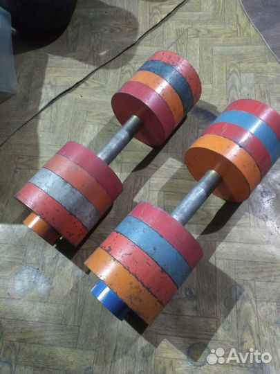 Гантели разбор 20,10, 8, 6, 6.8 3.7кг