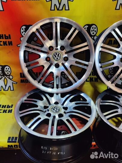 Литые диски VW T5 R17 5*120 dia 65.1 8J