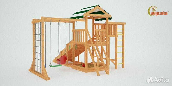 Уличная площадка Савушка 4 сезона Мастер 4
