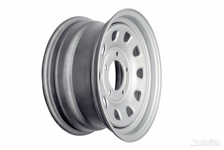 Диск усиленный ваз нива стальной серебро 5x139