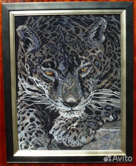 Картина бисером Душа джунглей