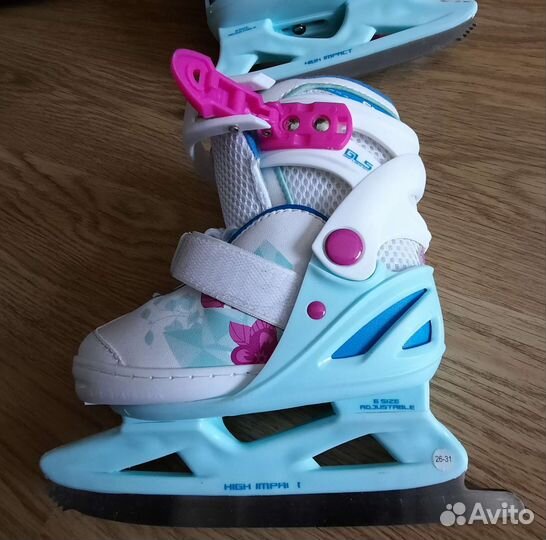 Коньки детские раздвижные р.26-31