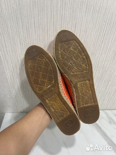 Эспадрильи Chanel 38 оригинал