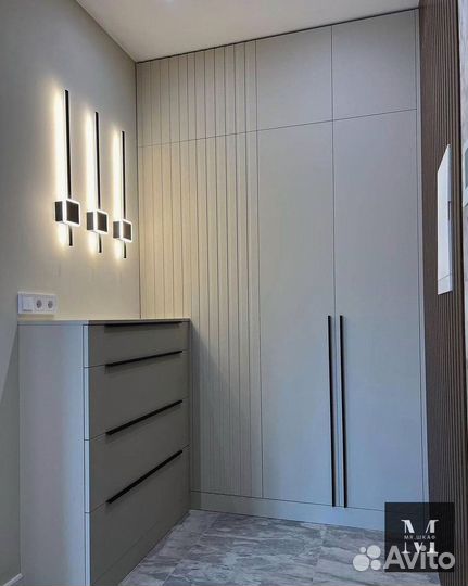 Шкаф с фрезеровкой