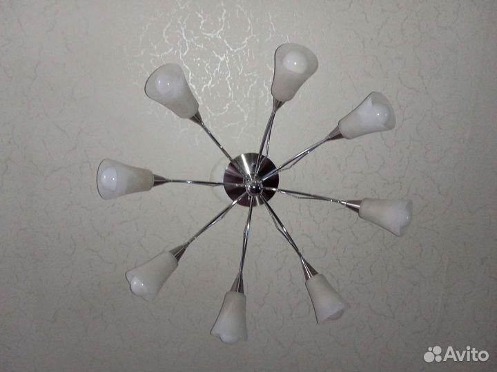 Люстра потолочная бу