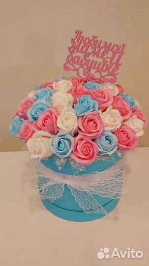 Букеты из мыльных цветов