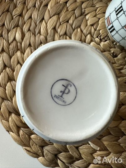 Freiberger Porzellan, ГДР, Сервиз кофейный