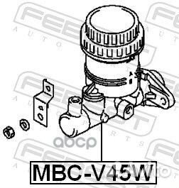 Цилиндр тормозной главный MBC-V45W Febest