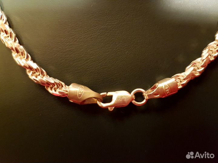 Колье, цепь из серебра 925 пробы