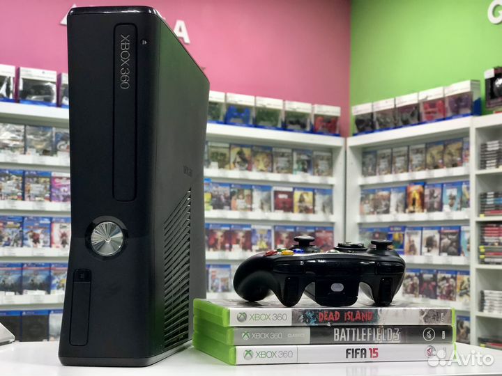 Игровая приставка Microsoft Xbox 360 S 250Gb OEM +