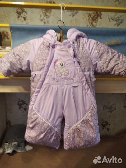 Зимний комбинезон для девочки