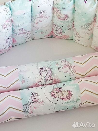 Бортик для кроватки