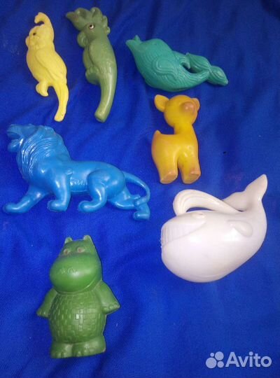 Игрушки СССР пластик