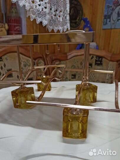 Люстра потолочная бу