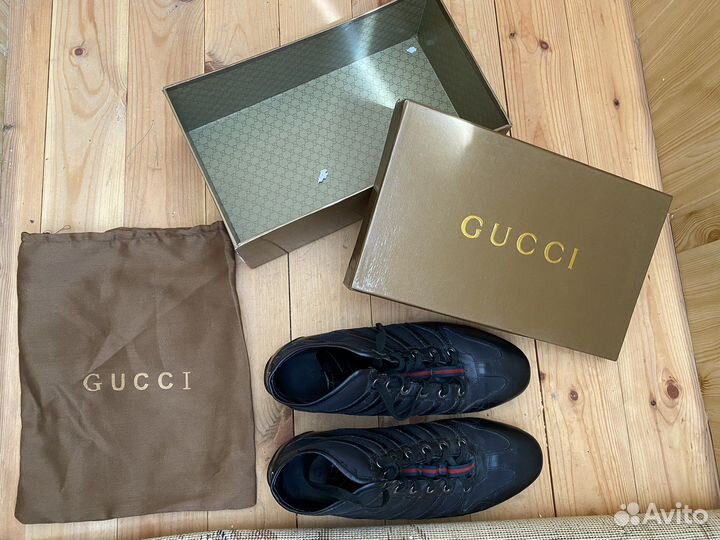Мужские кроссовки gucci