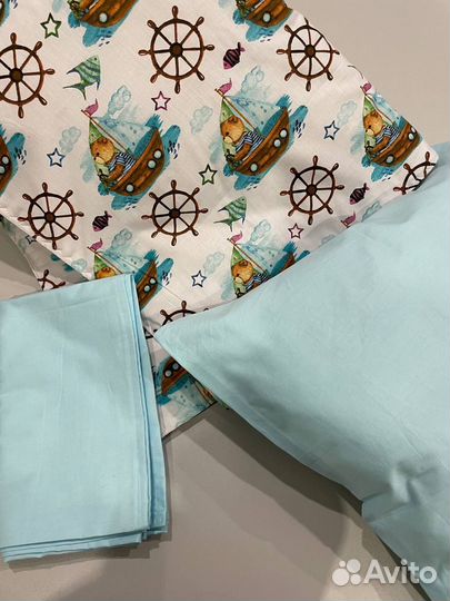 Постельное белье в детскую кроватку