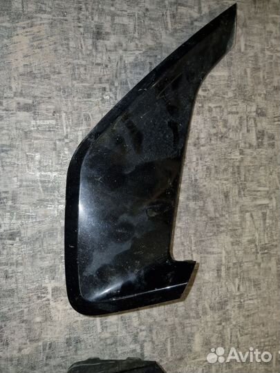 Накладки переднего бампера KIA cerato 4 рестайлинг