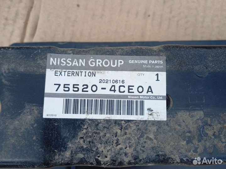 Усилитель пола боковой Nissan X-Trail T32