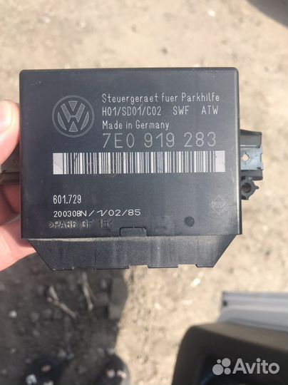 Блок парктроников vw t5