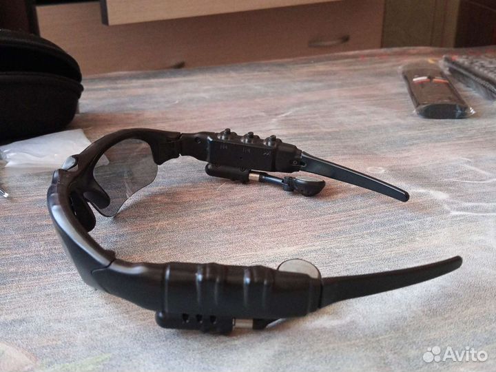 Очки спортивные с блютуз наушниками