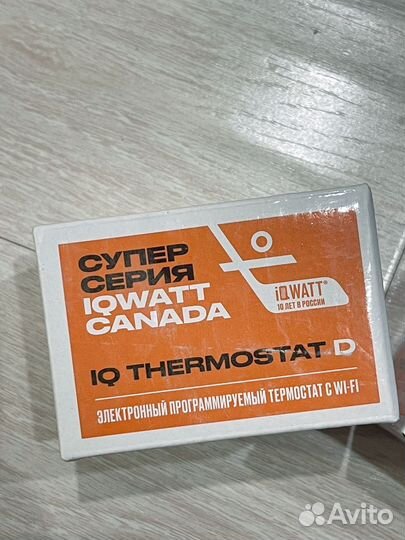 Iq watt терморегулятор IQ thermostat D white WI-FI