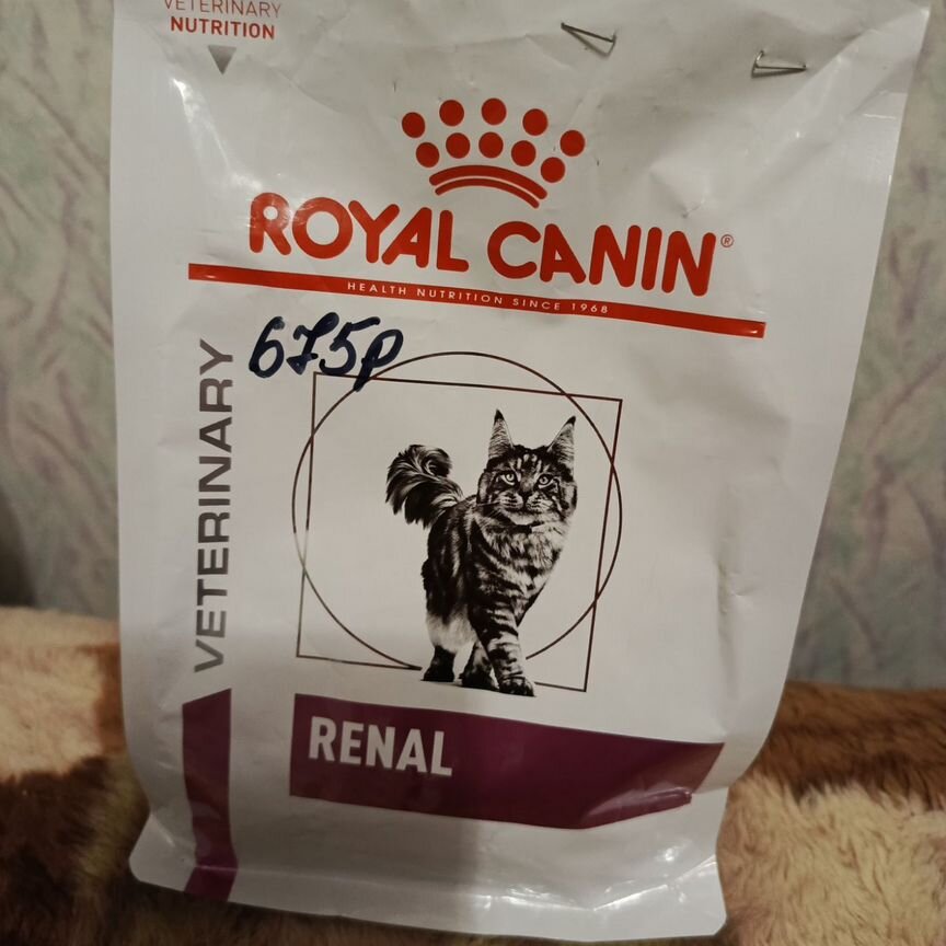 Корм для кошек royal canin ренал