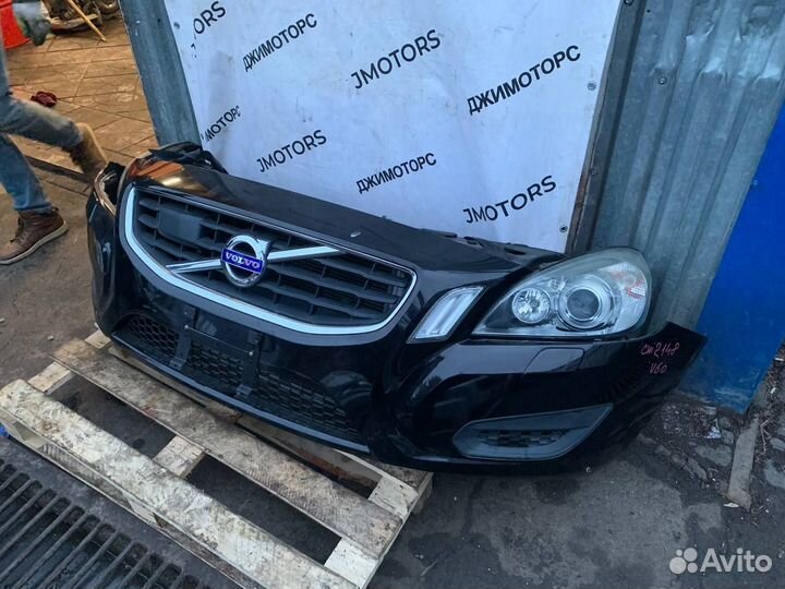 Передняя часть Вольво S60 V60 Volvo S60 2010-2013