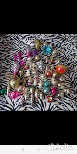 Елочные игрушки СССР