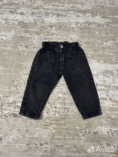 Джинсы zara детские для девочки 92
