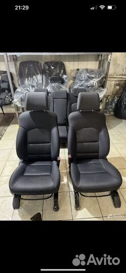 Сидения комплект ссанг еонг актион нью