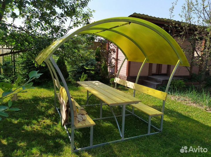 Беседка из поликарбоната